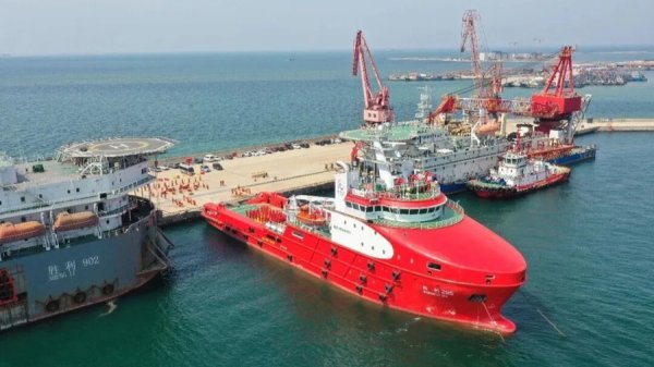 胜利油田海上“新旗舰”投产入列，上船院Tuna海工船家族再添新成员