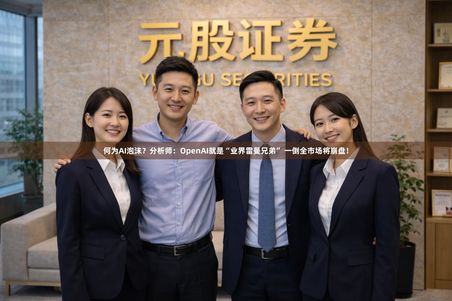 何为AI泡沫？分析师：OpenAI就是“业界雷曼兄弟” 一倒全市场将崩盘！